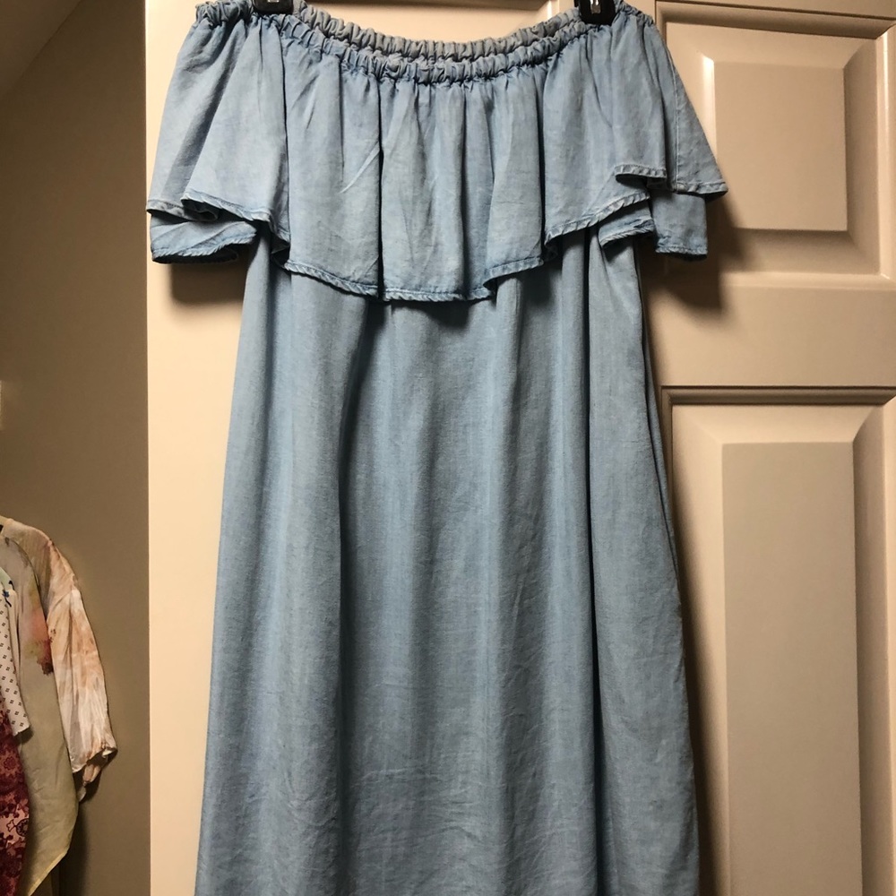 Zara off shoulder dress